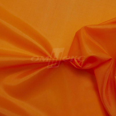 Ткань  подкладочная, Таффета 170Т цвет оранжевый 021С, шир. 150 см - купить в Копейске. Цена 43.06 руб.
