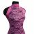 Кружевное полотно стрейч XD-WINE, 100 гр/м2, шир.150см, цвет розовый - купить в Копейске. Цена 1 851.10 руб.
