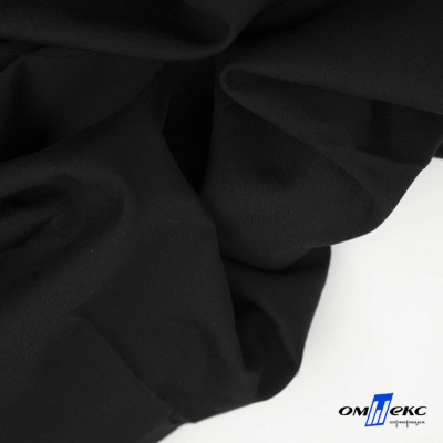 Ткань костюмная "Матте" 80% P, 16% R, 4% S, 170 г/м2, шир.150 см, цв-черный #1 - купить в Копейске. Цена 372.90 руб.