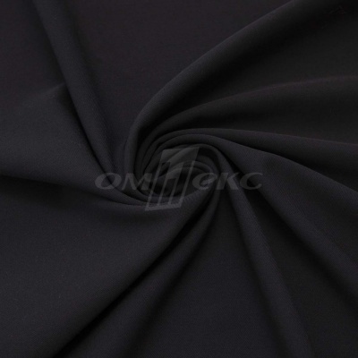 Ткань костюмная "Меган", 78%P 18%R 4%S, 205 г/м2 ш.150 см, цв-черный (Black) - купить в Копейске. Цена 392.32 руб.