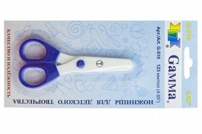 Ножницы G-510 детские 123 мм - купить в Копейске. Цена: 137.45 руб.