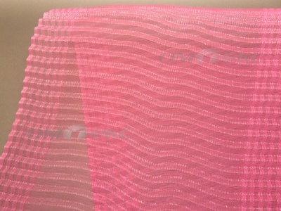 Лента капроновая "Гофре", шир. 110 мм/уп. 50 м, цвет розовый - купить в Копейске. Цена: 35.60 руб.