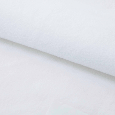 Флис DTY 240 г/м2, White/белый, 150 см (2,77м/кг) - купить в Копейске. Цена 640.46 руб.