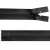 Молния водонепроницаемая PVC Т-7, 20 см, неразъемная, цвет чёрный - купить в Копейске. Цена: 21.56 руб.