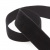 Лента бархатная нейлон, шир.25 мм, (упак. 45,7м), цв.03-черный - купить в Копейске. Цена: 800.84 руб.