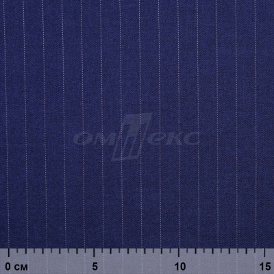 Костюмная ткань "Жаклин", 188 гр/м2, шир. 150 см, цвет тёмно-синий - купить в Копейске. Цена 426.49 руб.