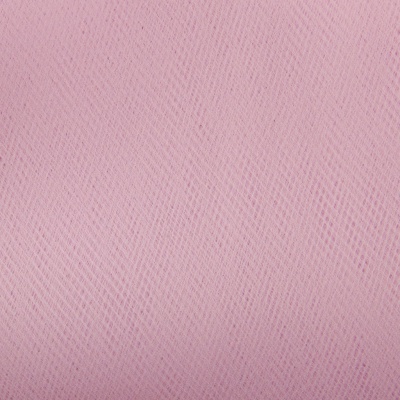Фатин матовый 16-12, 12 гр/м2, шир.300см, цвет нежно-розовый - купить в Копейске. Цена 96.31 руб.