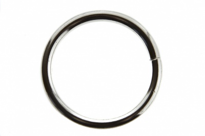 Кольцо металлическое d-38 мм, цв.-никель - купить в Копейске. Цена: 4.89 руб.
