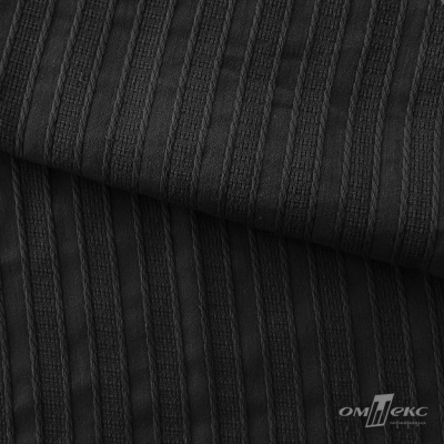 Ткань плательная 100%хлопок, 115 г/м2, ш.140 +/-5 см #103, цв.(17)-чёрный - купить в Копейске. Цена 548.89 руб.