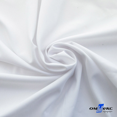 Ткань сорочечная Темза, 80%полиэстр 20%вискоза, 120 г/м2 ш.150 см, цв.белый - купить в Копейске. Цена 272.69 руб.