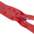 Молния водонепроницаемая PVC Т-7, 60 см, разъемная, цвет (820) красный - купить в Копейске. Цена: 49.39 руб.