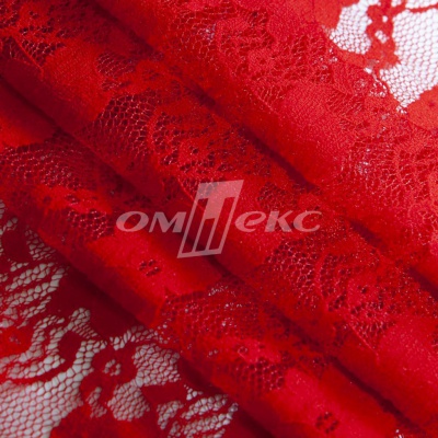 Кружевное полотно стрейч 15A61/RED, 100 гр/м2, шир.150см - купить в Копейске. Цена 1 580.95 руб.