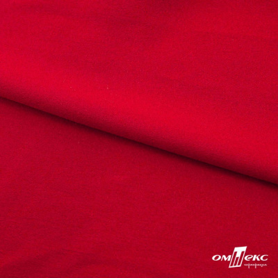 Ткань плательная Креп Рибера, 100% полиэстер,120 гр/м2, шир. 150 см, цв. Красный - купить в Копейске. Цена 142.30 руб.