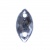 Стразы пришивные акриловые арт.#53/24 - "Кристал", 5х10 мм - купить в Копейске. Цена: 0.69 руб.