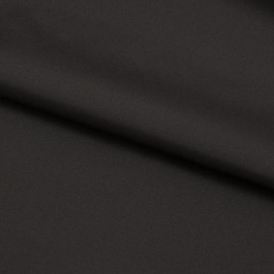 Курточная ткань Дюэл Middle (дюспо), WR PU Milky, Black/Чёрный 80г/м2, шир. 150 см - купить в Копейске. Цена 123.45 руб.