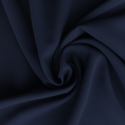 Костюмная ткань "Элис", 220 гр/м2, шир.150 см, цвет т.синий - купить в Копейске. Цена 308 руб.