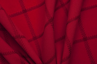 Скатертная ткань 25536/2006, 174 гр/м2, шир.150см, цвет бордо - купить в Копейске. Цена 269.46 руб.