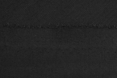Трикотаж "Grange" BLACK 1# (2,38м/кг), 280 гр/м2, шир.150 см, цвет чёрно-серый - купить в Копейске. Цена 861.22 руб.