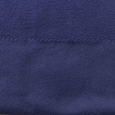Флис DTY 19-3920, 180 г/м2, шир. 150 см, цвет т.синий - купить в Копейске. Цена 646.04 руб.