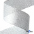 Лента металлизированная "ОмТекс", 50 мм/уп.22,8+/-0,5м, цв.- серебро - купить в Копейске. Цена: 149.71 руб.