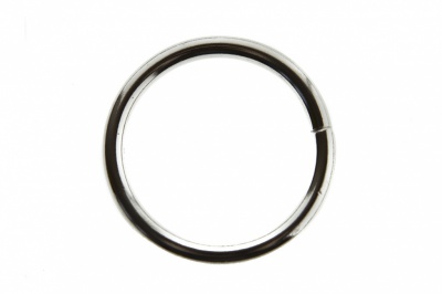 Кольцо металлическое d-3 х 32 мм, цв.-никель - купить в Копейске. Цена: 3.92 руб.