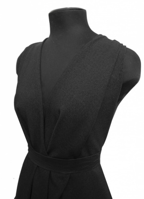 Ткань костюмная 25388 2007, 207 гр/м2, шир.150см, цвет серый - купить в Копейске. Цена 353.07 руб.