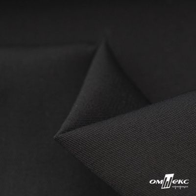 Ткань сорочечная Альто, 115 г/м2, 58% пэ,42% хл, окрашенный, шир.150 см, цв. чёрный  (арт.101) - купить в Копейске. Цена 273.15 руб.