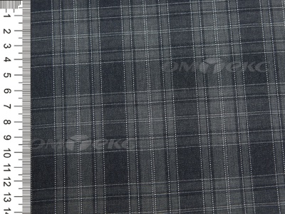 Ткань костюмная клетка 25235 2003, 185 гр/м2, шир.150см, цвет серый/сер - купить в Копейске. Цена 