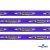 Тесьма отделочная (киперная) 10 мм, 100% хлопок,"THE SKATEBOARD CULIURE"(45 м) цв.121-32 -фиолет - купить в Копейске. Цена: 850.62 руб.
