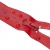 Молния водонепроницаемая PVC Т-7, 90 см, разъемная, цвет (820) красный - купить в Копейске. Цена: 61.18 руб.