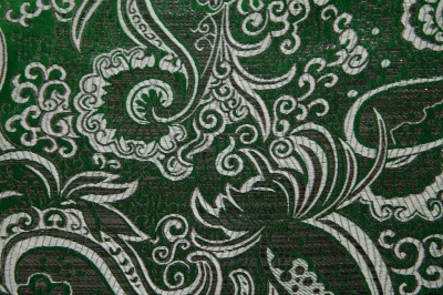 Ткань костюмная жаккард, 135 гр/м2, шир.150см, цвет зелёный№4 - купить в Копейске. Цена 441.94 руб.