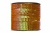 Пайетки "ОмТекс" на нитях, CREAM, 6 мм С / упак.73+/-1м, цв. 88 - оранжевый - купить в Копейске. Цена: 300.55 руб.