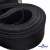 Регилиновая лента мягкая, пластик, шир.40мм, (уп.22+/-0,5м), цв.- черный - купить в Копейске. Цена: 294 руб.