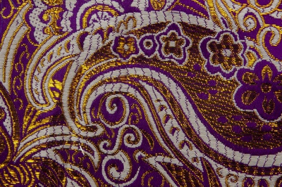 Ткань костюмная жаккард №9, 140 гр/м2, шир.150см, цвет фиолет - купить в Копейске. Цена 387.20 руб.