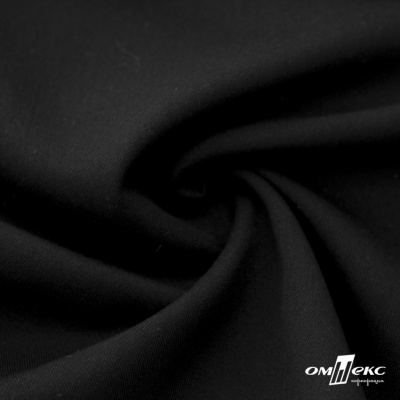 Ткань костюмная "Эльза" 80% P, 16% R, 4% S, 160 г/м2, шир.150 см, цв-черный #1 - купить в Копейске. Цена 332.71 руб.