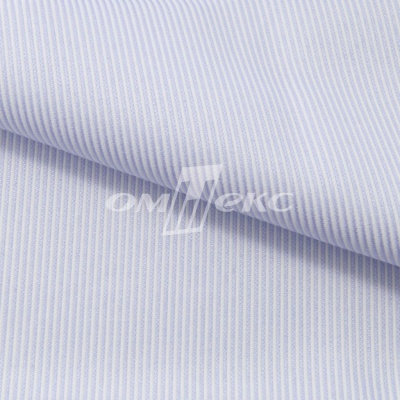 Ткань сорочечная Пула, 115 г/м2, 58% пэ,42% хл, шир.150 см, цв.1-голубой, (арт.107) - купить в Копейске. Цена 309.82 руб.