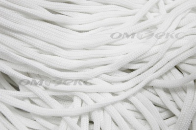 Шнур Т-02 (4с2) мелкое плетение 4мм 100 м белый - купить в Копейске. Цена: 2.50 руб.