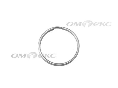 Кольцо металлическое d-20 мм, цв.-никель - купить в Копейске. Цена: 3.19 руб.