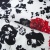 Плательная ткань "Фламенко" 22.1, 80 гр/м2, шир.150 см, принт растительный - купить в Копейске. Цена 239.03 руб.