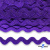 Тесьма вьюнчик 0381-0050, 5 мм/упак.33+/-1м, цвет 9530-фиолетовый - купить в Копейске. Цена: 107.26 руб.