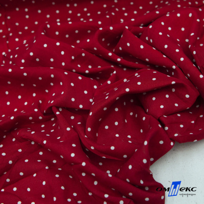 Ткань плательная "Вискоза принт"  100% вискоза, 95 г/м2, шир.145 см Цвет 2/red - купить в Копейске. Цена 297 руб.