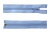 Спиральная молния Т5 351, 75 см, автомат, цвет св.голубой - купить в Копейске. Цена: 16.28 руб.