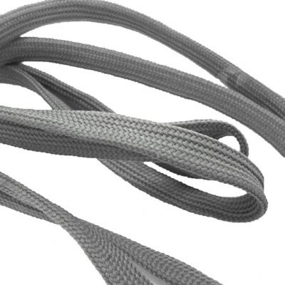 Шнурки т.5 80 см серый - купить в Копейске. Цена: 16.76 руб.