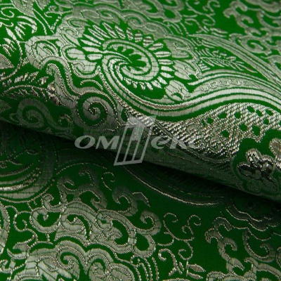 Ткань костюмная жаккард №4, 140 гр/м2, шир.150см, цвет зелёный - купить в Копейске. Цена 383.29 руб.