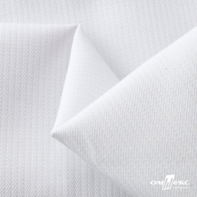 Ткань сорочечная смешанная, 115 г/м2, 58% пэ,42% хл, (арт.106) окрашенный, шир.150 см, цв.1 - белый - купить в Копейске. Цена 288.40 руб.