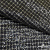 Ткань костюмная с пайетками, 100%полиэстр, 460+/-10 гр/м2, 150см #309 - цв. чёрный - купить в Копейске. Цена 1 203.93 руб.