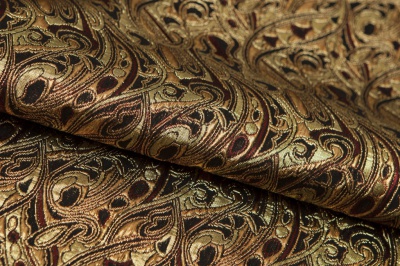 Ткань костюмная жаккард, 135 гр/м2, шир.150см, цвет бордо№17 - купить в Копейске. Цена 441.94 руб.