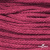 Шнур плетеный d-6 мм, 70% хлопок 30% полиэстер, уп.90+/-1 м, цв.1068-фуксия - купить в Копейске. Цена: 588 руб.