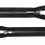 Молния металл Т-5 (2 сл.), 100 см, разъёмная, цвет чёрный - купить в Копейске. Цена: 170.89 руб.