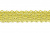 Тесьма кружевная 0621-1567, шир. 15 мм/уп. 20+/-1 м, цвет 017-жёлтый - купить в Копейске. Цена: 466.97 руб.